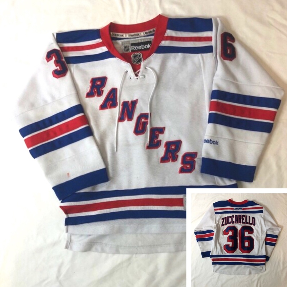 Reebok Youth Kids Jersey New York Rangers S / M